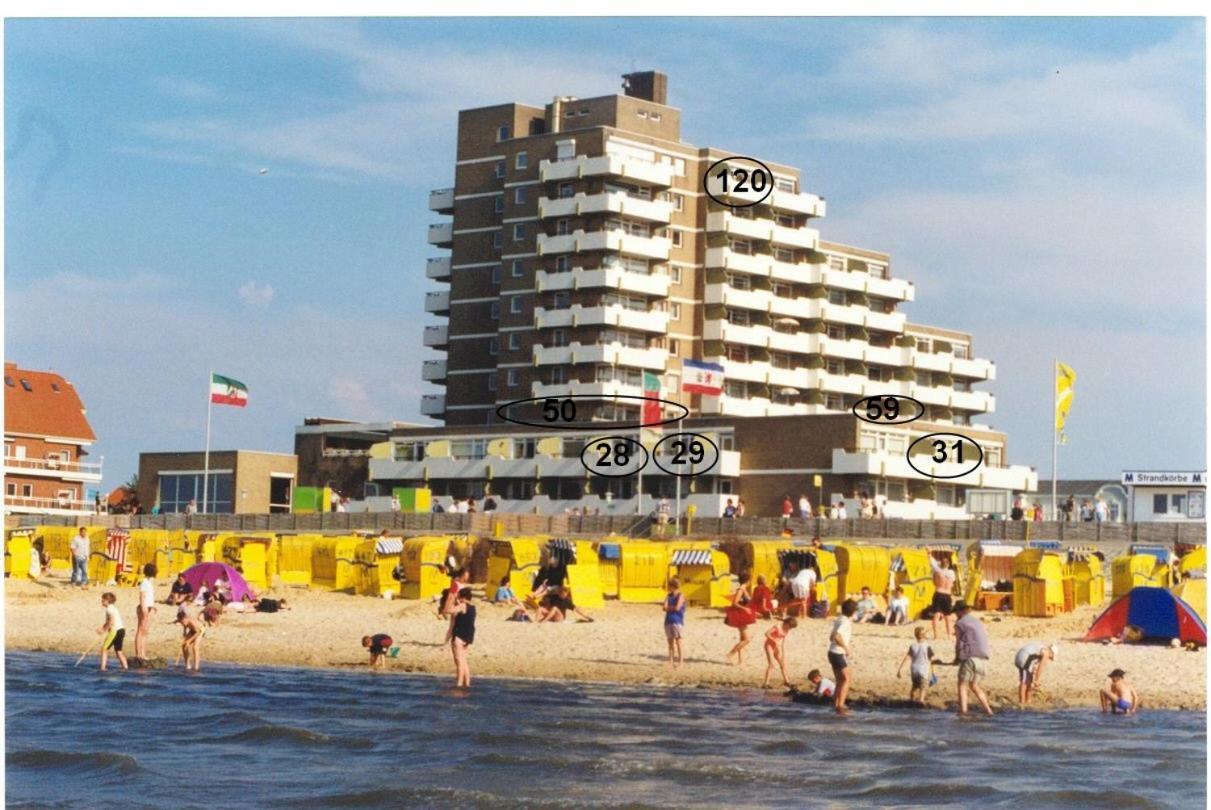Appartement Christiansen Im Panoramahaus Duhnen à Cuxhaven Extérieur photo